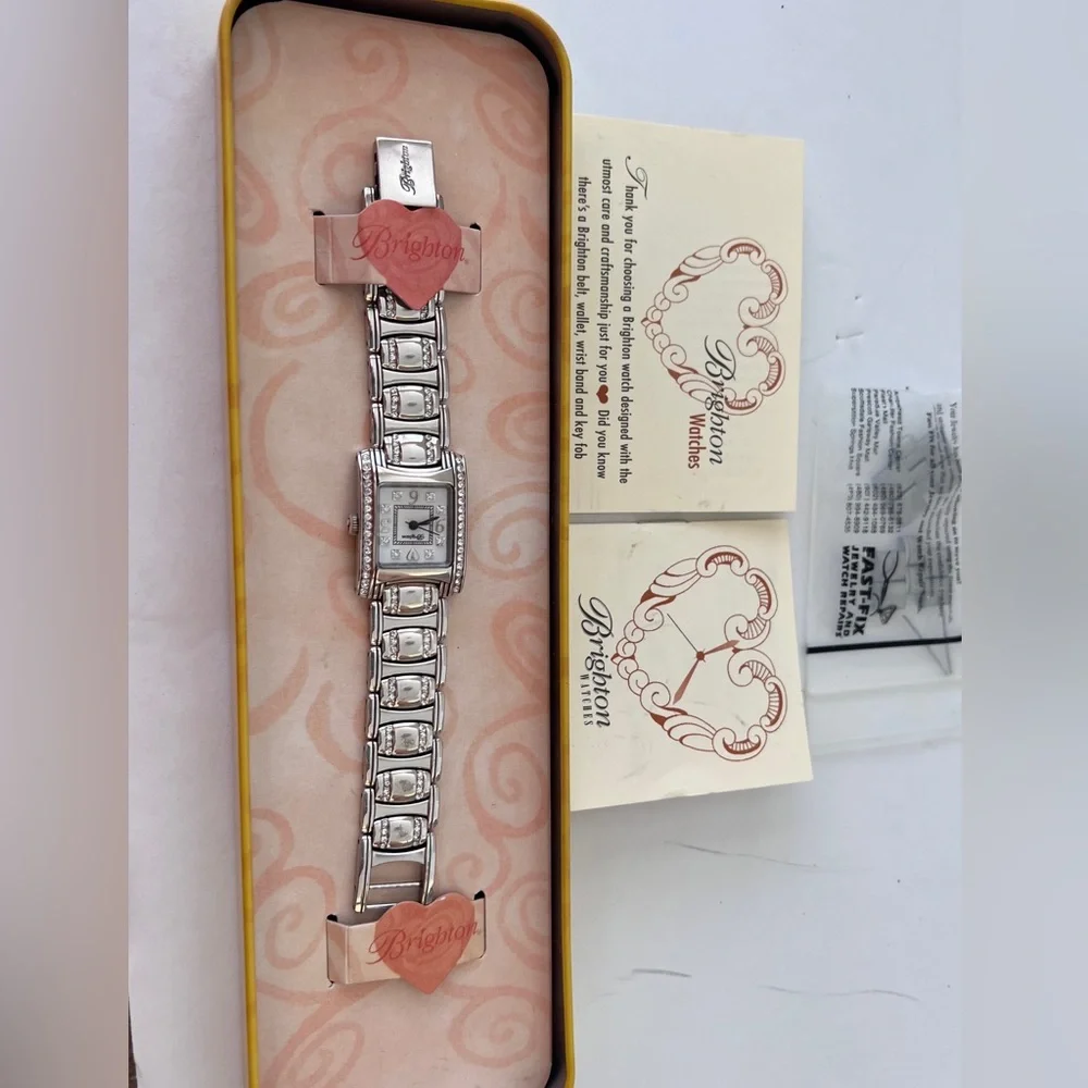 Brighton Turin Watch Women Jewelry Retired Design Rare Find Brighton Case.
